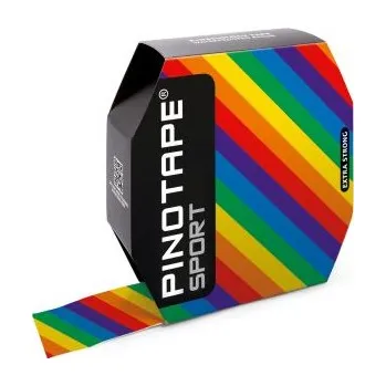 Tejpovací páska Pino PINOTAPE® Sport, duhový, 5 cm x 31 m