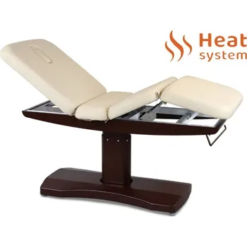 Masážní přístroj Elektrické masážní vyhřívané lehátko Libra 4 K434 Béžové