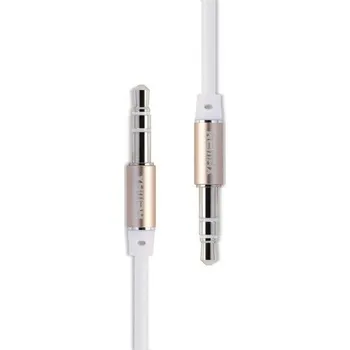 Audio kabel Propojovací AUX audio 2x 3,5 jack kabel Remax 200 mm