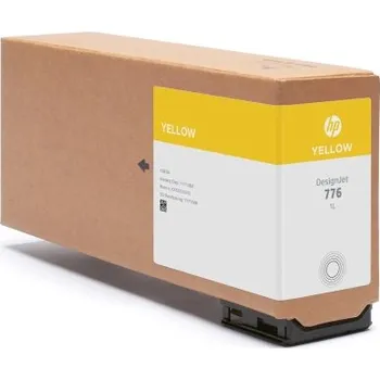 1l žlutá inkoustová kazeta HP 776 Z9+ PRO