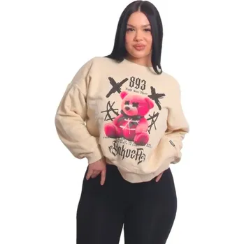 Dámská mikina Yakuza Ink. Yakuza Ink - dámská SWS PLUSHIE 25105 Whitecap Grey Barva: písková, Vel: M