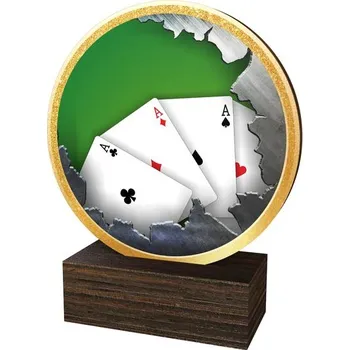 Poháry Bauer Dřevěná plaketa TFRW884 | Karty