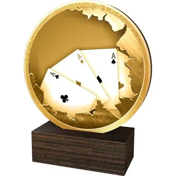 Poháry Bauer Dřevěná plaketa TFRW885 | Karty