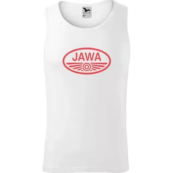 Pánské tílko Tílko JAWA 4TI - bílá / XL / červená