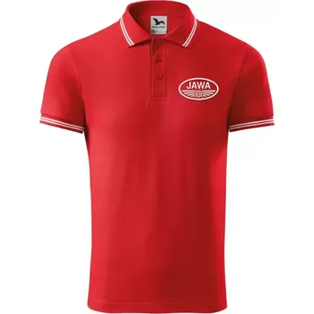 Polokošile JAWA 4K - červená / XXL