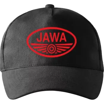 Kšiltovka Kšiltovka JAWA - černá / červená