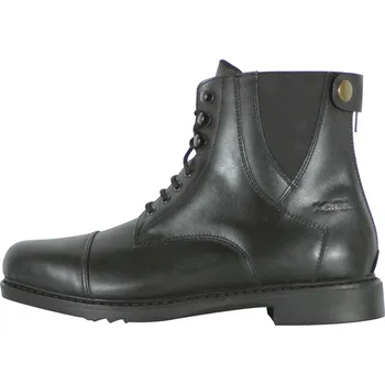 Jezdecká obuv Kentaur Jezdecké boty kožené, šněrovací se zipem Barva: Černá, Velikost: 44