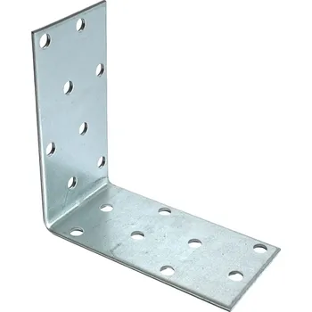 Tesařské kování KM7 / KM 11 Úhelník montážní 80x80x40x2mm certifikát CE