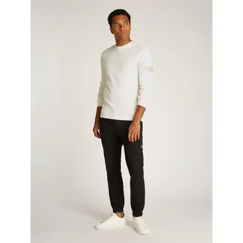 Pánské tričko Tričko Calvin Klein Jeans Ivory 1056992 XS