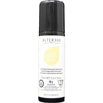 Barva na vlasy AlterEgo Italy Retušovací sprej pro okamžité zakrytí odrostu - Dark Blonde / tmavá blond - AlterEgo - 75 ml