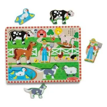 Dźwiękowa układanka Farma Old MacDonald's Melissa & Doug