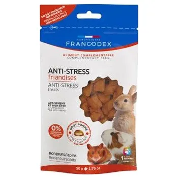 Krmivo pro hlodavce Francodex pochoutka Anti-stress pro hlodavce 50g