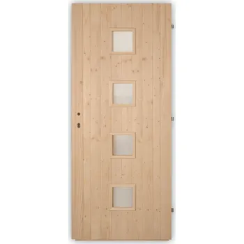 Interiérové dveře Truhlárna Palubkové dveře KVIDO SK S (45mm) Rozměr dle ČSN: 70 / 197, Orientace Dveří: Levé