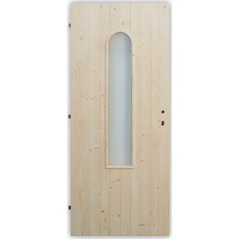 Interiérové dveře Truhlárna Palubkové dveře LENKA (45mm) Rozměr dle ČSN: 60 / 197, Orientace Dveří: Pravé