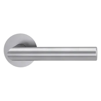 Dveřní kování Griffwerk GK klika na dveře LUCIA PIATTA S-R (nerez) Provedení: Klika / klika (bez spodní rozety)