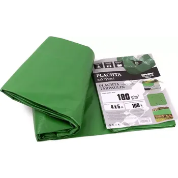 Krycí plachta MasiPro Plachta 180 g/m² zeleno-šedá 4x5 m