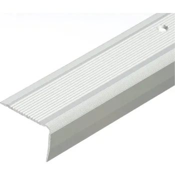 Zábradlí Cezar Schodová hrana šroubovací 40x25/1m ELOX riflovaná