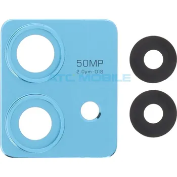 Náhradní kryt pro mobilní telefon Sklíčka kamer s rámem Motorola Edge 40 Neo (XT2307-1) Caneel Bay, originální a zpět 10 Kč s ATC Clubem