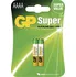 Článková baterie GP Super Alkaline Battery AAAA LR61 2 ks