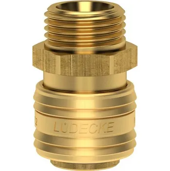 Příslušenství pro vzduchotechniku Lüdecke rychlospojka Standard, závit M18x1,5a