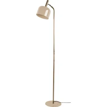 Stojací lampa Světle hnědá stojací lampa s kovovým stínidlem (výška 164 cm) Smart – Leitmotiv ID_1656208