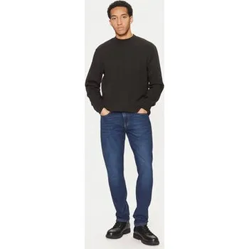 Pánská móda Calvin Klein Jeans Mikina Interlock J30J326754 Černá Regular Fit S
