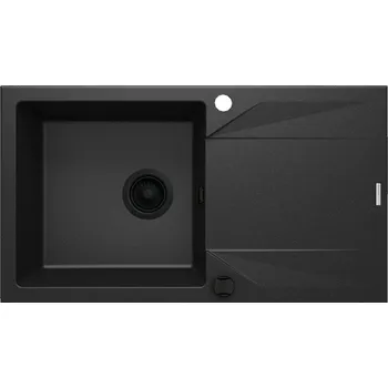 Granitový dřez Deante Evora granitový dřez 78x44 cm šedá/grafitová/onyx ZQJ_G113