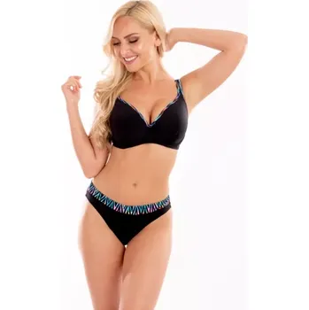 Dámské plavky Brixi K1304 - plavkové kalhotky Fantasy, 3XL, černá