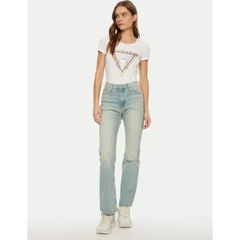 Oblečení a móda Guess T-Shirt W5RI22 J1314 Bílá Regular Fit XS