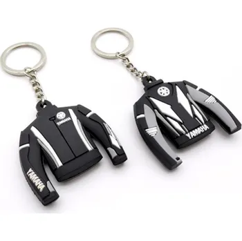 Přívěsek na klíče bunda Yamaha bílá