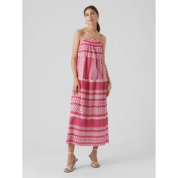 Dámské šaty Šaty Vero Moda Pink Yarrow 1045368 10 (S)