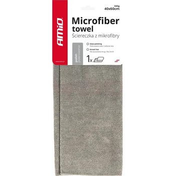 Autokosmetika ručník z mikrovlákna pro detailní leštění skel 40x30 cm, 340 g