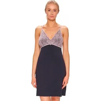 Dámská noční košile Dámská noční košile 54/2-206/104 FABIO fialová tmavá XL