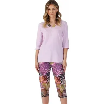 Dámské pyžamo Dámské pyžamo Habika 1493 LEVEZA lila (fialová) M