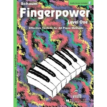 Schaum Fingerpower® - Level 1 (noty na klavír)(+audio)