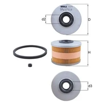 Palivový filtr Palivový filtr MAHLE KX 79D