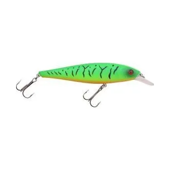Umělá nástraha Power Catcher Wobler Minnow 100 Matte Firetiger UV