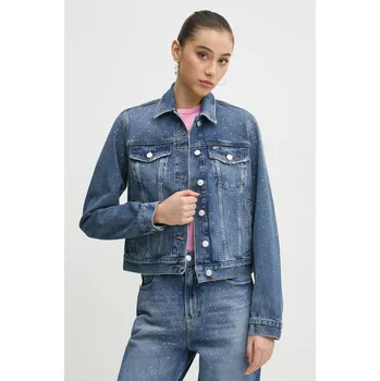 Pánská větrovka Džínová bunda Tommy Jeans DW0DW19781 modrá 50J, vel. M