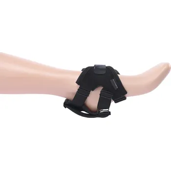 Připínací penis Sportsheets Pivot Flex Foot Strap On Black
