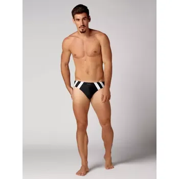 Pánské plavky BSP03/NEG - pánské plavky Uniconf, L, černá