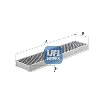 Ventilátor topení a klimatizace Filtr, vzduch v interiéru UFI 54.137.00