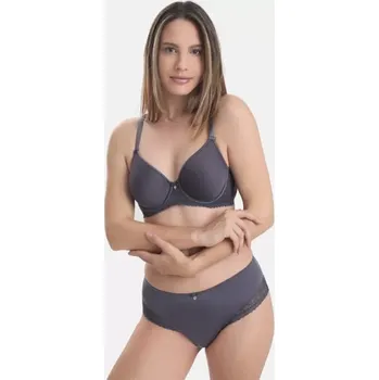 Podprsenka 24414/506 - podprsenka Sassa selection, 85 E, břidlicová