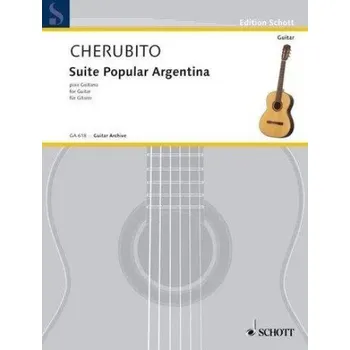 Miguel Angel Cherubito: Suite Popular Argentina (noty na kytaru)