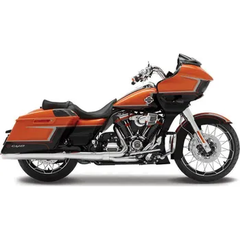 autíčko Maisto - HD - Motocykl - 2022 CVO Road Glide, oranžovo-metalic černá (serie 44), blister box, 1:18