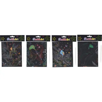 Obrázek škrabací 18x14,5cm / W007177 535485