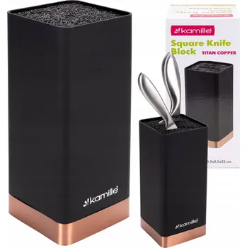 STOJAN NA NŮŽE UNIVERZÁLNÍ NOŽE NÁDOBA KAMILLE