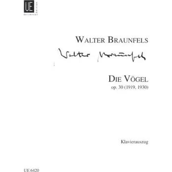 Walter Braunfels: Die Vögel op. 30 (noty na klavír)