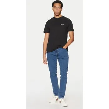 Pánské tričko Guess T-Shirt U4BM03 KCAM1 Černá Regular Fit L