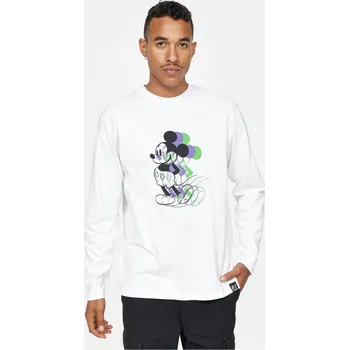 Disney Adults Long-Sleeve Regular Fit T-Shirt Mickey Mouse Small