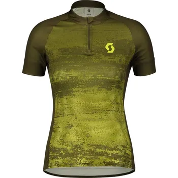 cyklistický dres SCOTT Dámský cyklistický dres Endurance 30 léto Zelená XS Dámské
